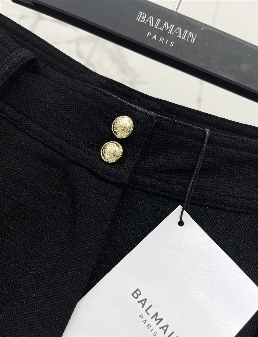 Balmain Women Straight Shorts