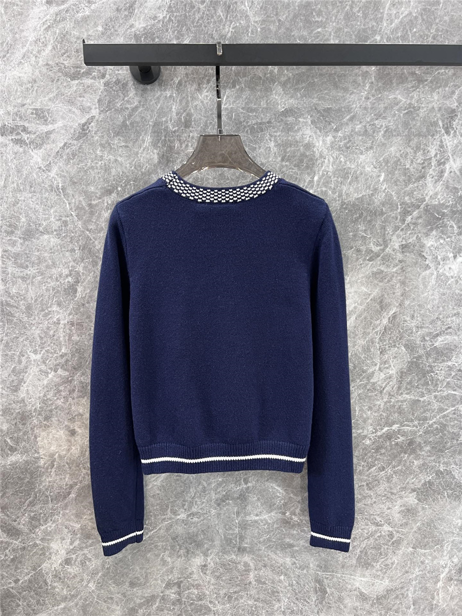 D10r crew neck knitted sweater