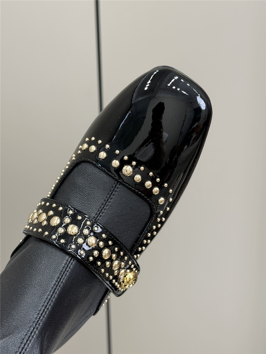 D10r stretch lambskin ankle boots