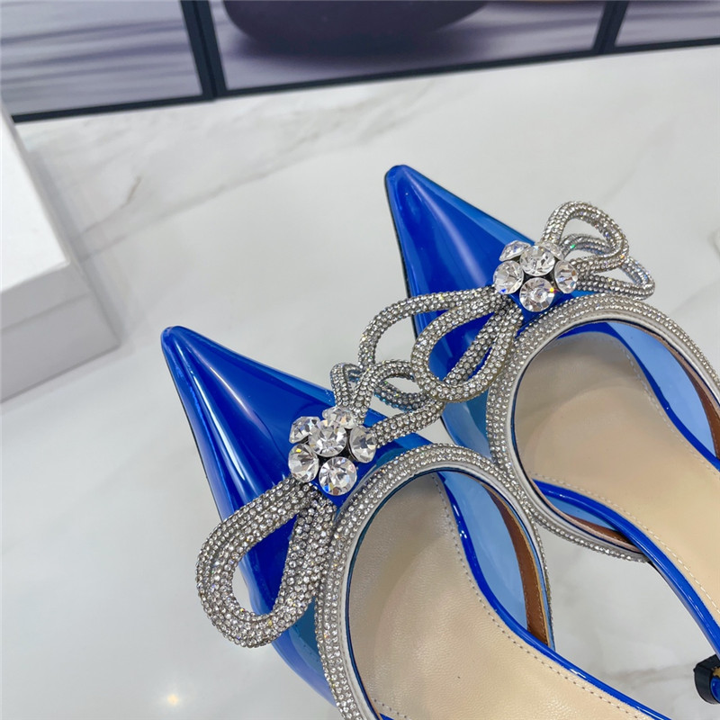 mach & mach double crystal heels