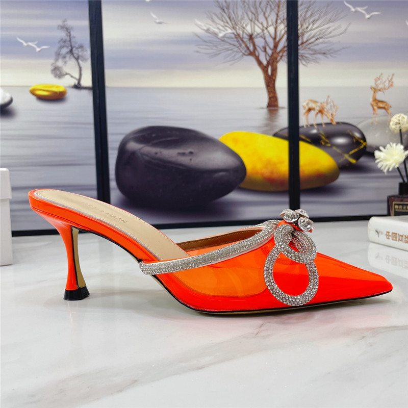 mach & mach double crystal heels