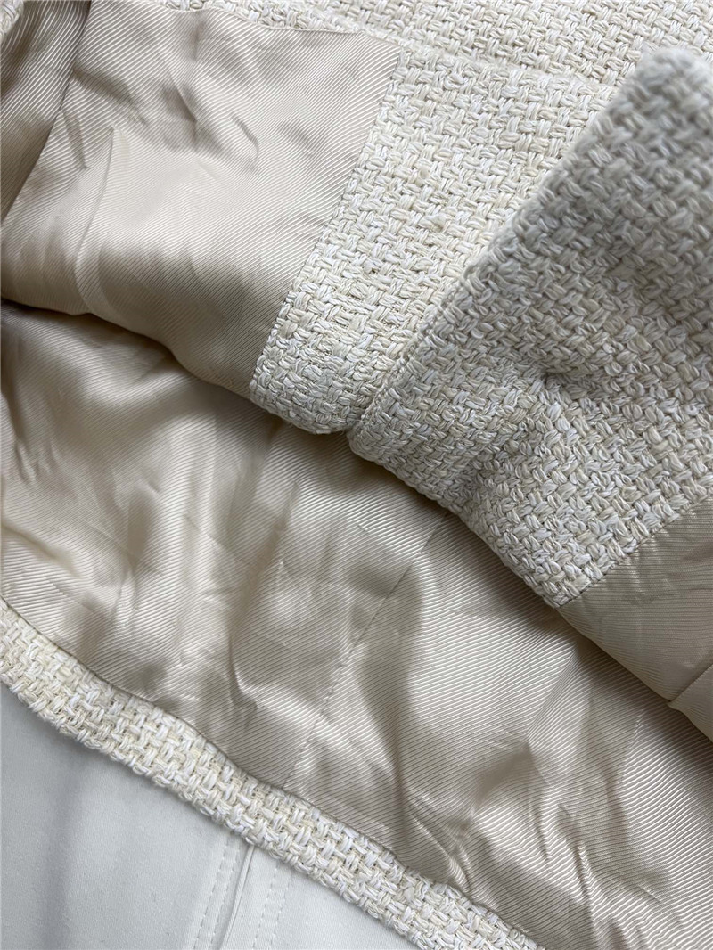 Gvc*1 gg tweed v-neck coat