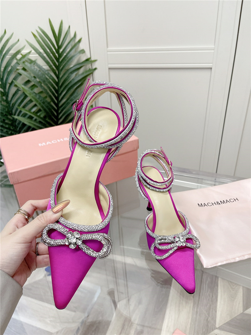 mach & mach crystal  heels