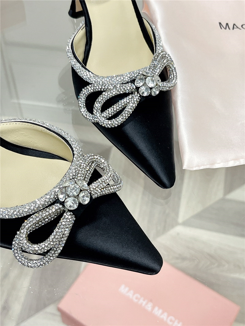 mach & mach crystal  heels
