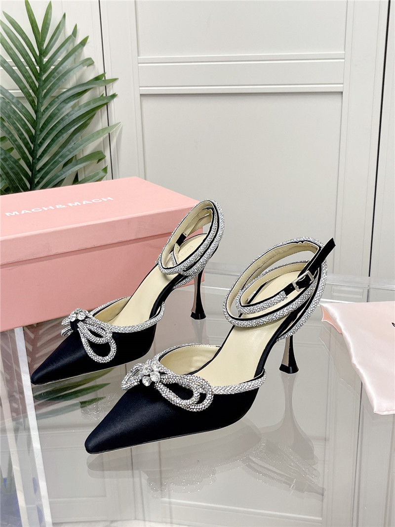 mach & mach crystal  heels