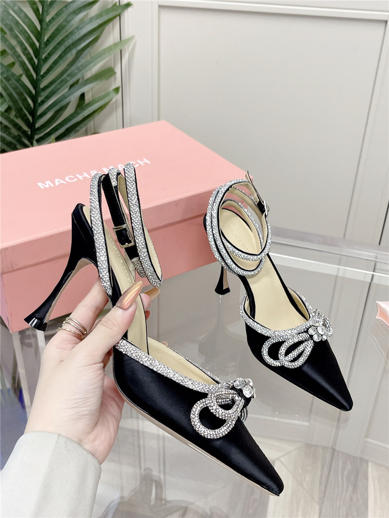 mach & mach crystal  heels