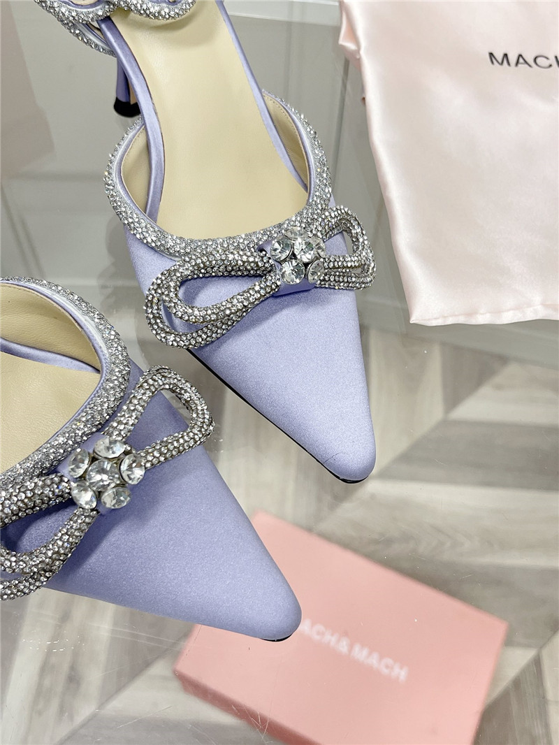 mach & mach crystal  heels