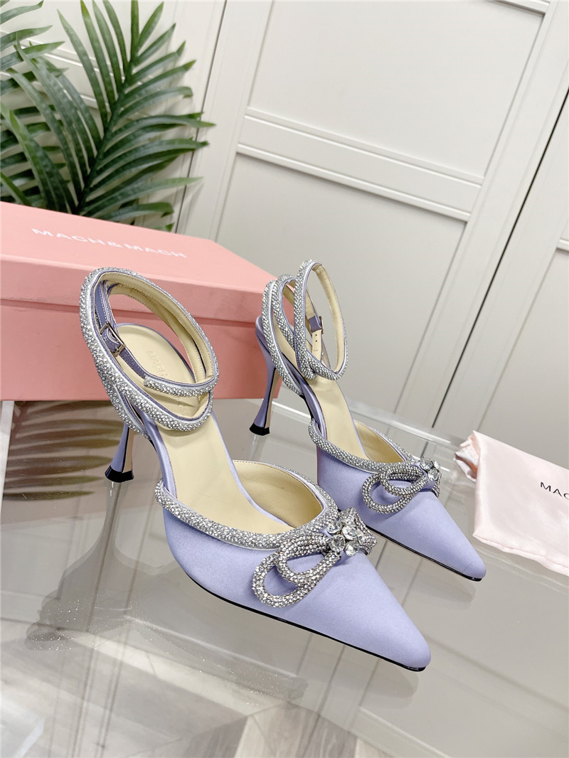mach & mach crystal  heels