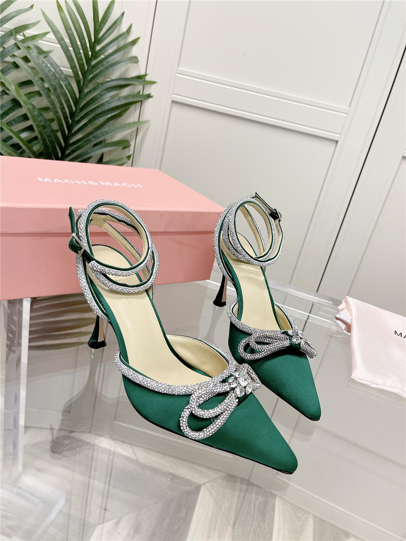 mach & mach crystal  heels
