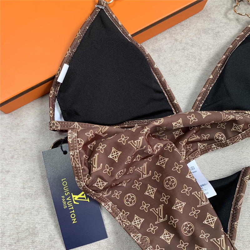 l0vis Vvtt0n lv bustier bikini swimsuit