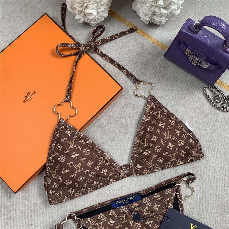 l0vis Vvtt0n lv bustier bikini swimsuit