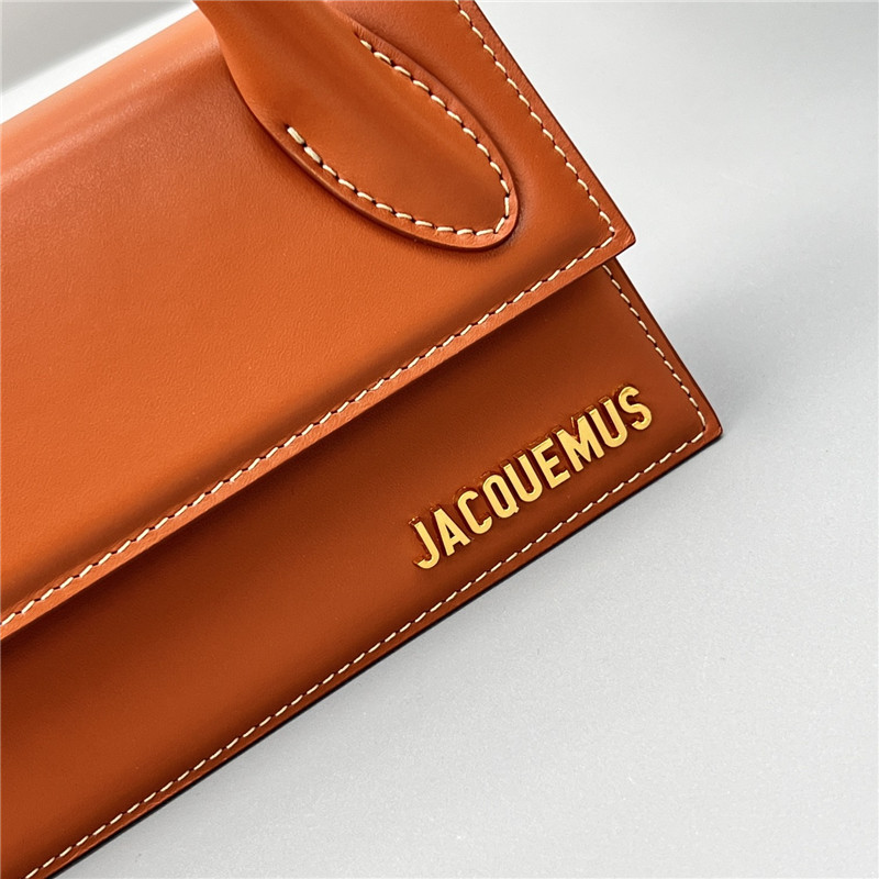 Jacquemus Le Chiquito Long Brown Bag