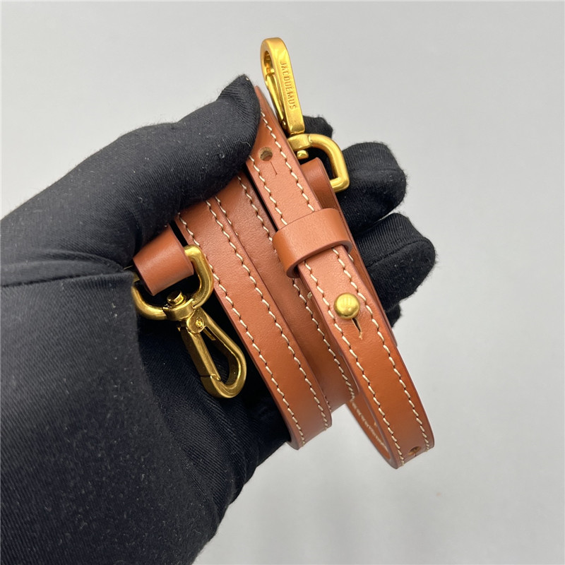 Jacquemus Le Chiquito Long Brown Bag