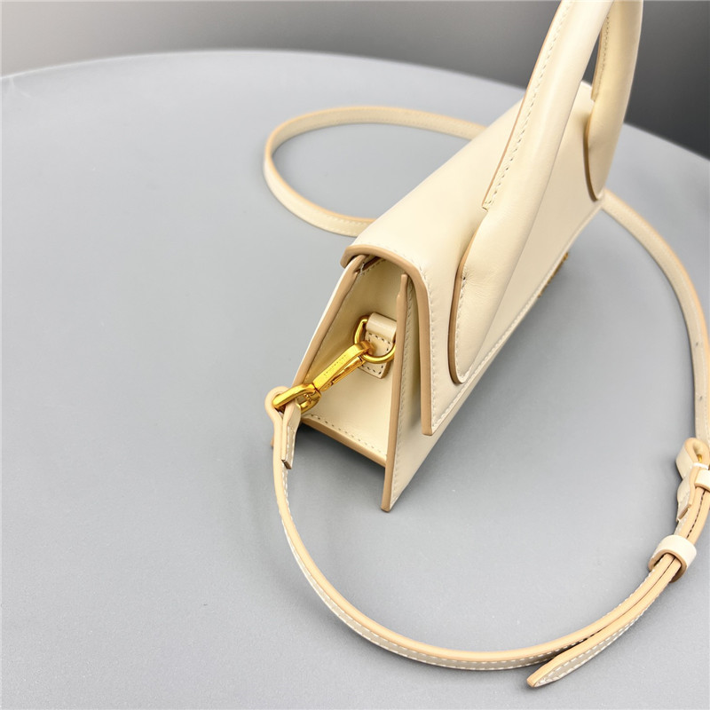 Jacquemus Le Chiquito Long Bag White