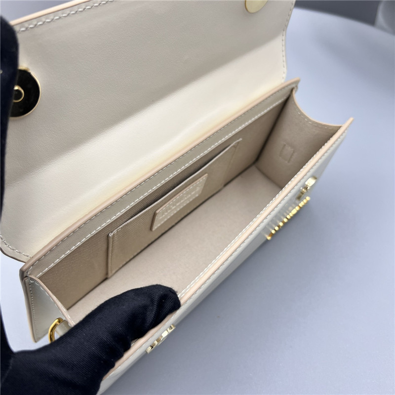 Jacquemus Le Chiquito Long Bag White