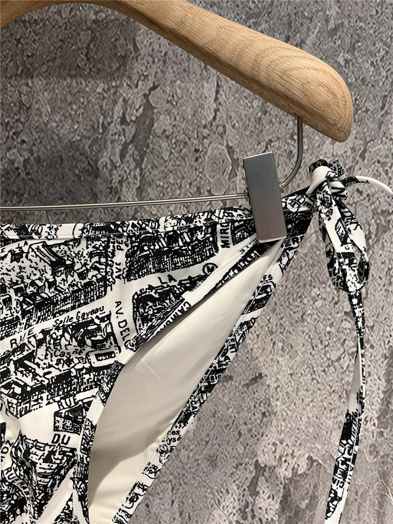 D10r paris map bikini swimsuit