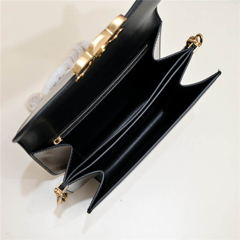 Ce1i*e college medium leather shoulder bag