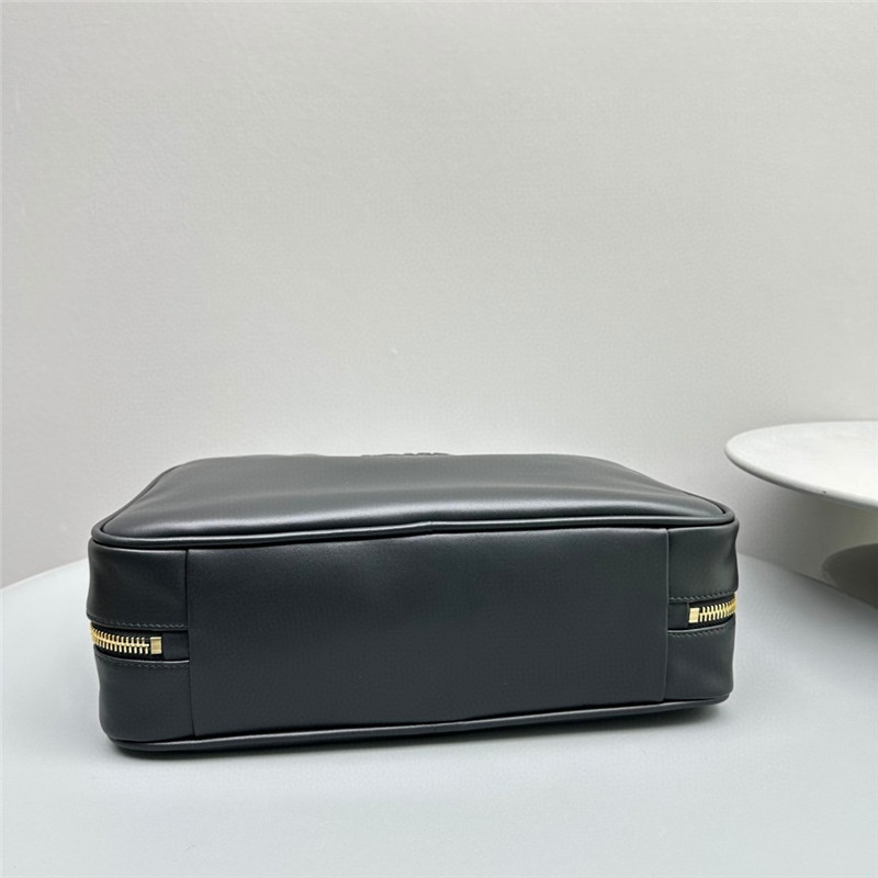 Miu Miu Leather Beau Bag Black