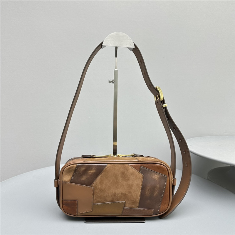 Miu Miu Beau Leather Patchwork Bag