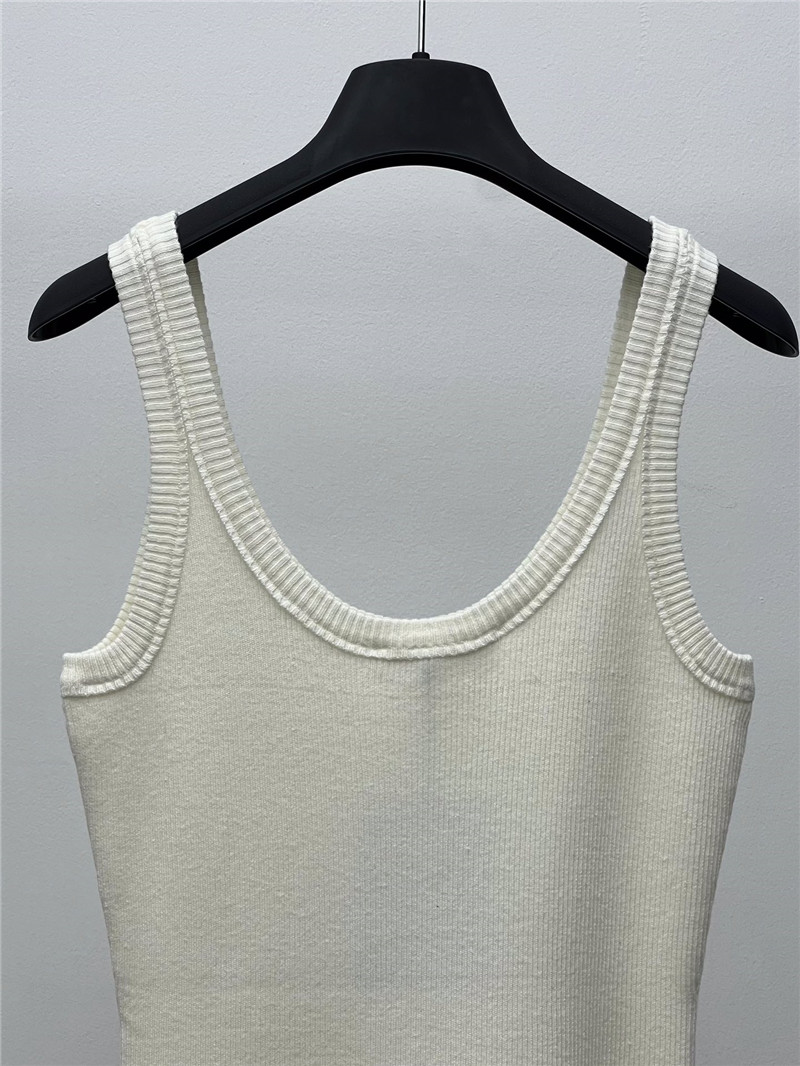 A1exa*der wang logo embossed knitted sundress