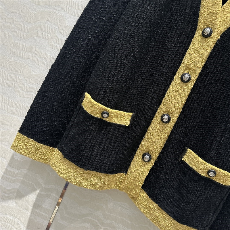 Ch**el v-neck cardigan coat