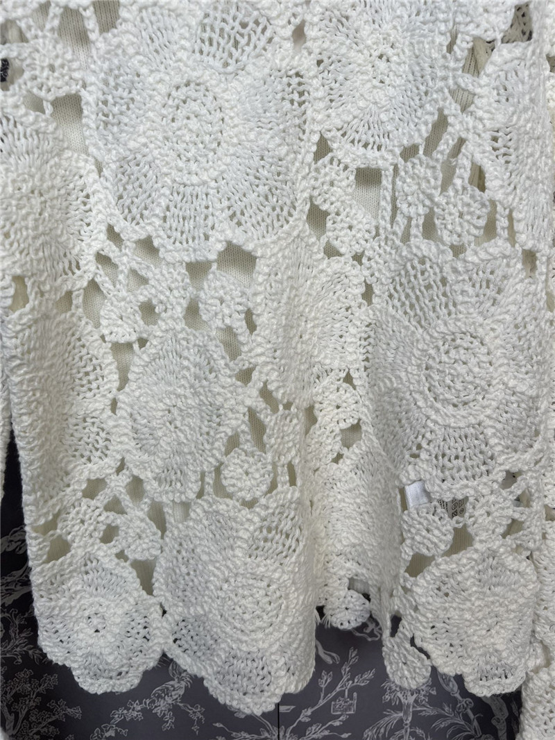 Va1e*ntin0 embroidered long-sleeved sweater