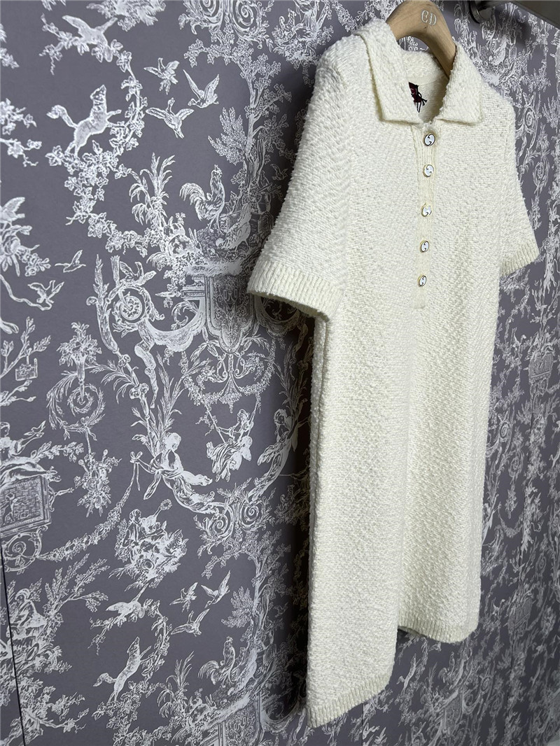 Gvc*1 polo collar knit dress