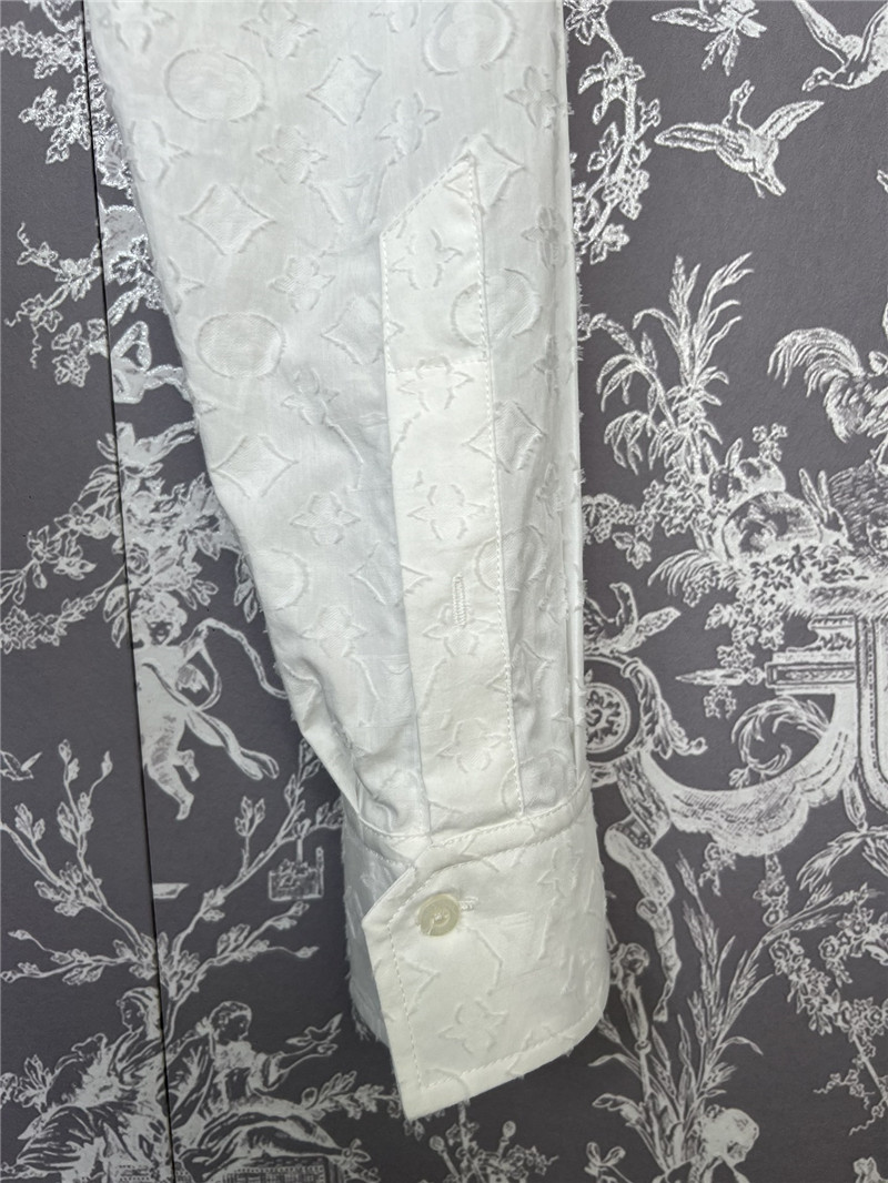 l0vis Vvtt0n lv jacquard long shirt