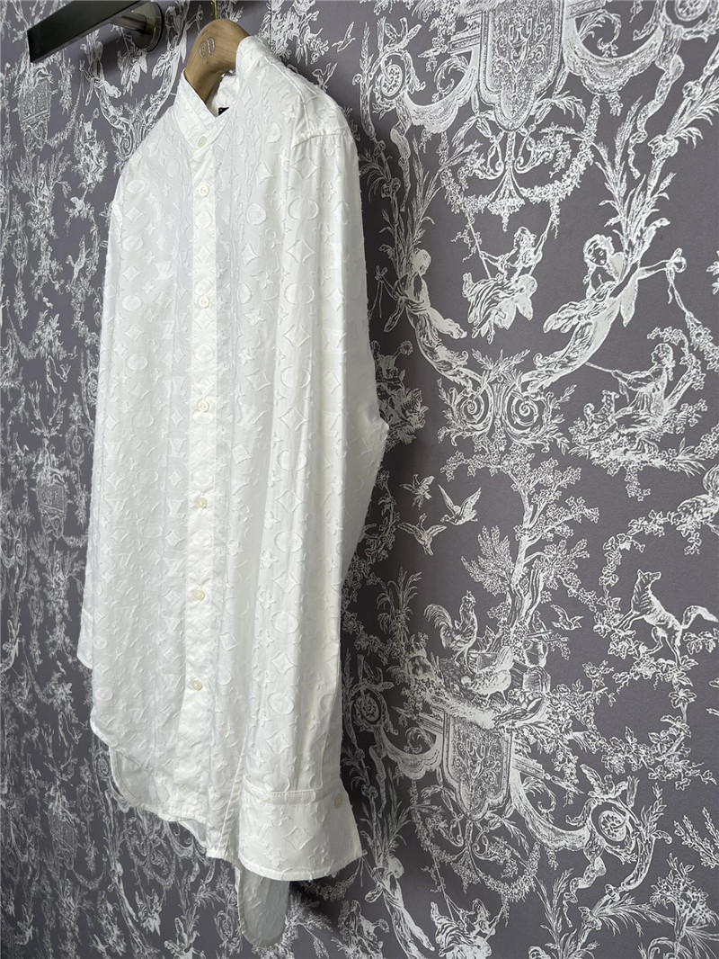 l0vis Vvtt0n lv jacquard long shirt