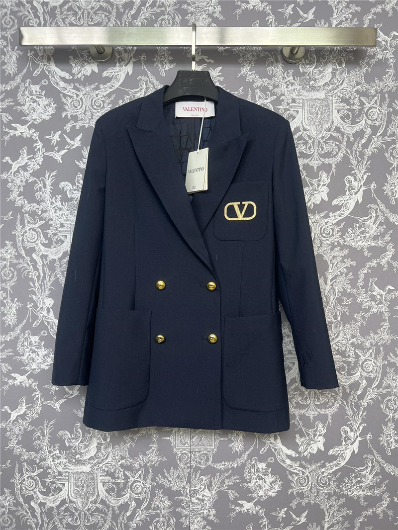 Va1e*ntin0 double-breasted suit