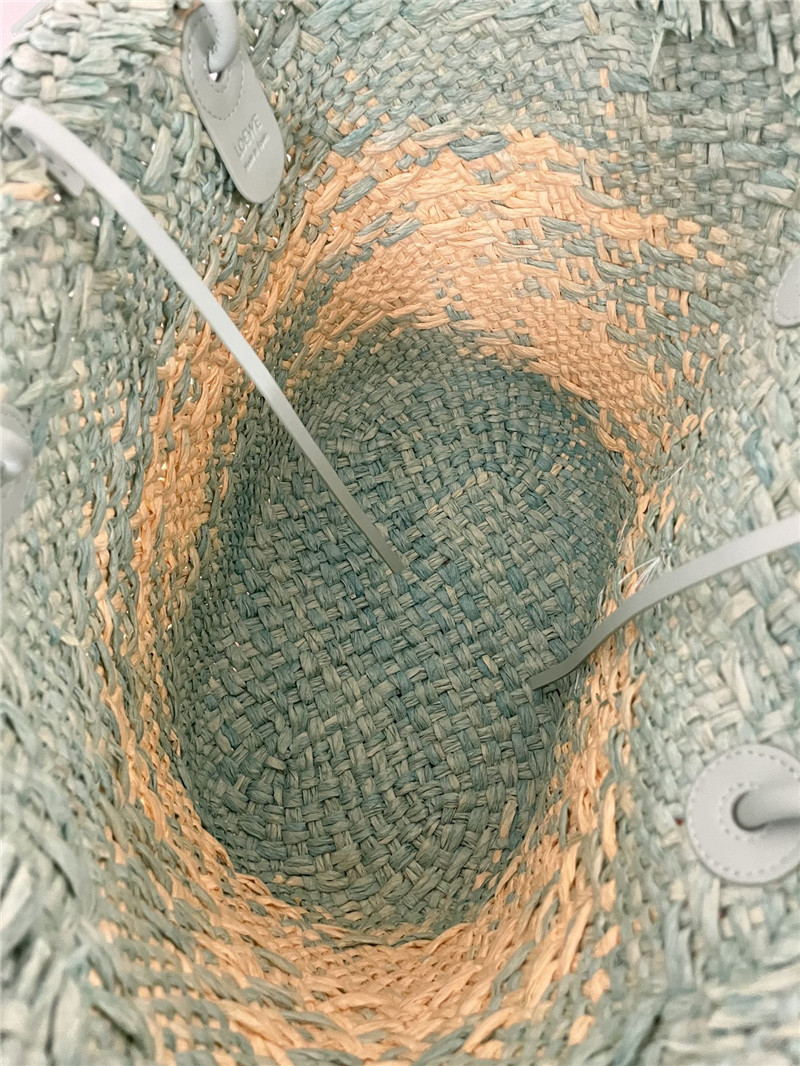 L0ew* anagram basket bag blue