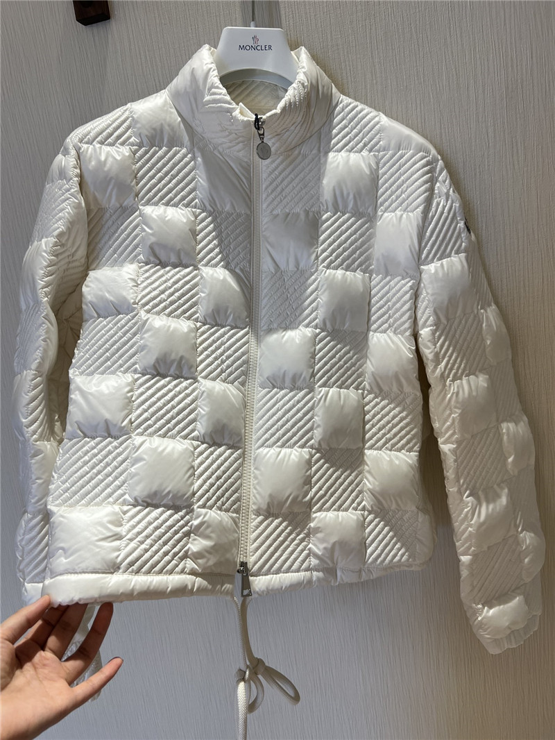 Moncler Checkerboard Down Jacket