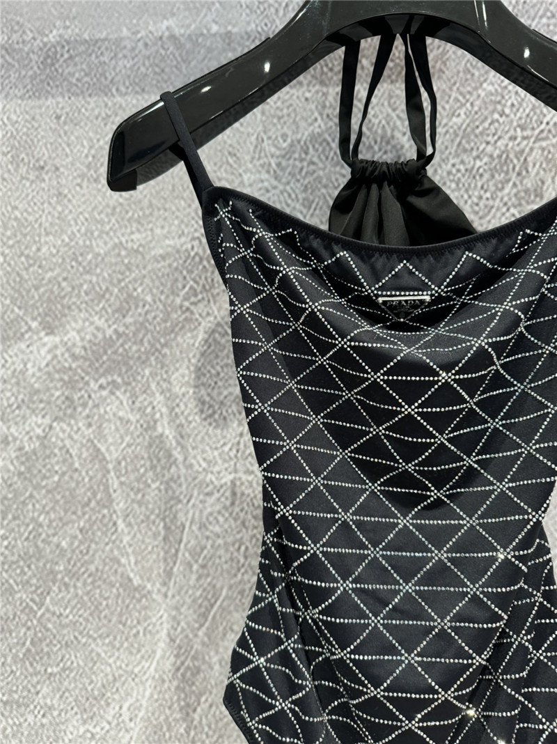 Pra*a rhinestone swimsuit