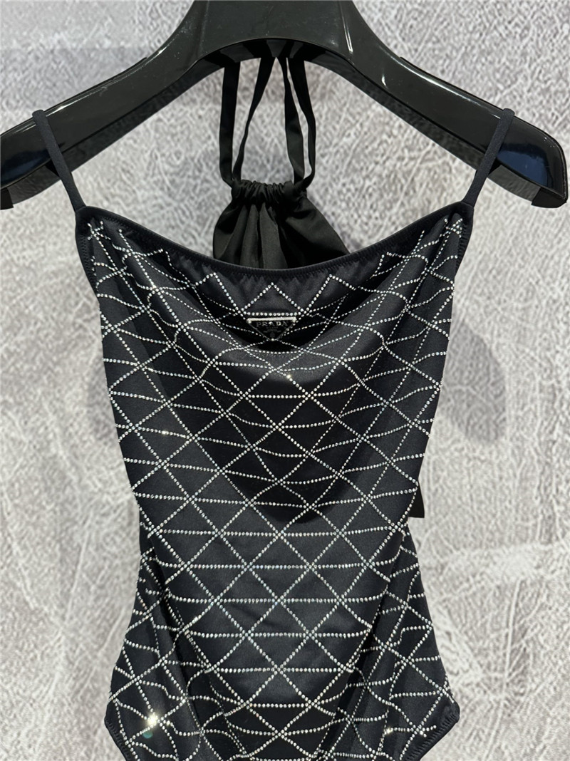 Pra*a rhinestone swimsuit