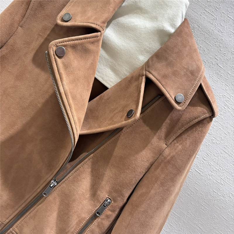 BC Suede Biker Jacket