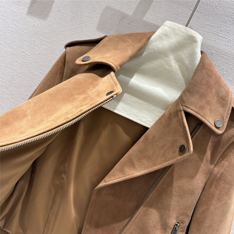 BC Suede Biker Jacket