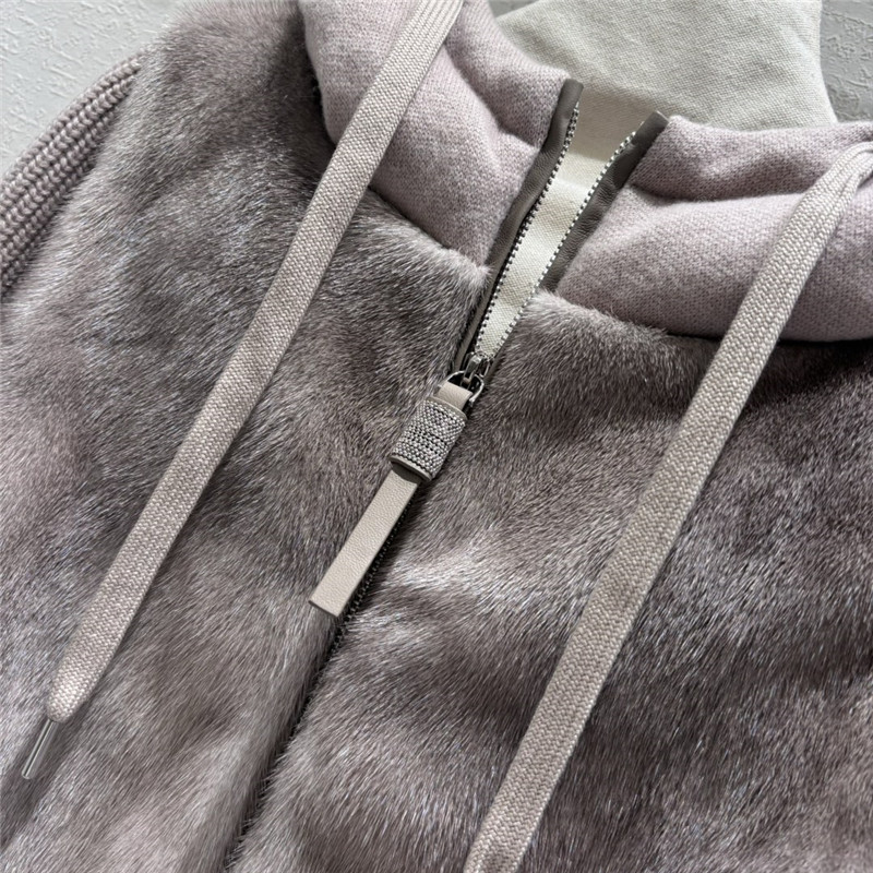 L0r0 P1ana mink cashmere coat