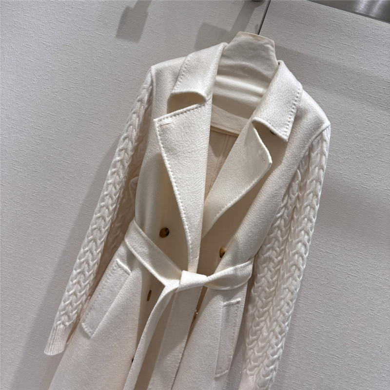 Vanitoo long cashmere wool long coat