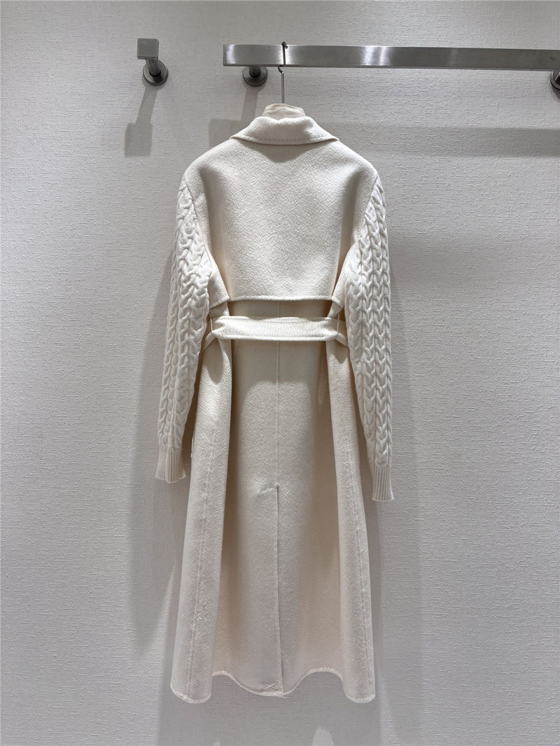 Vanitoo long cashmere wool long coat