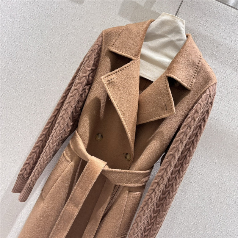 Vanitoo long cashmere wool long coat