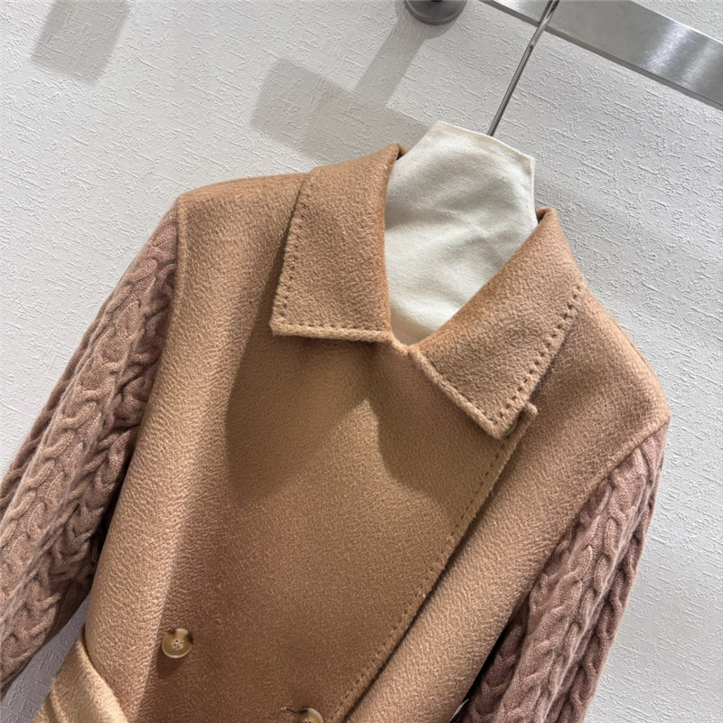 Vanitoo long cashmere wool long coat