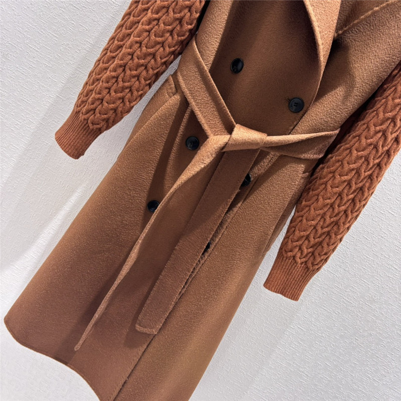 Vanitoo long cashmere wool long coat