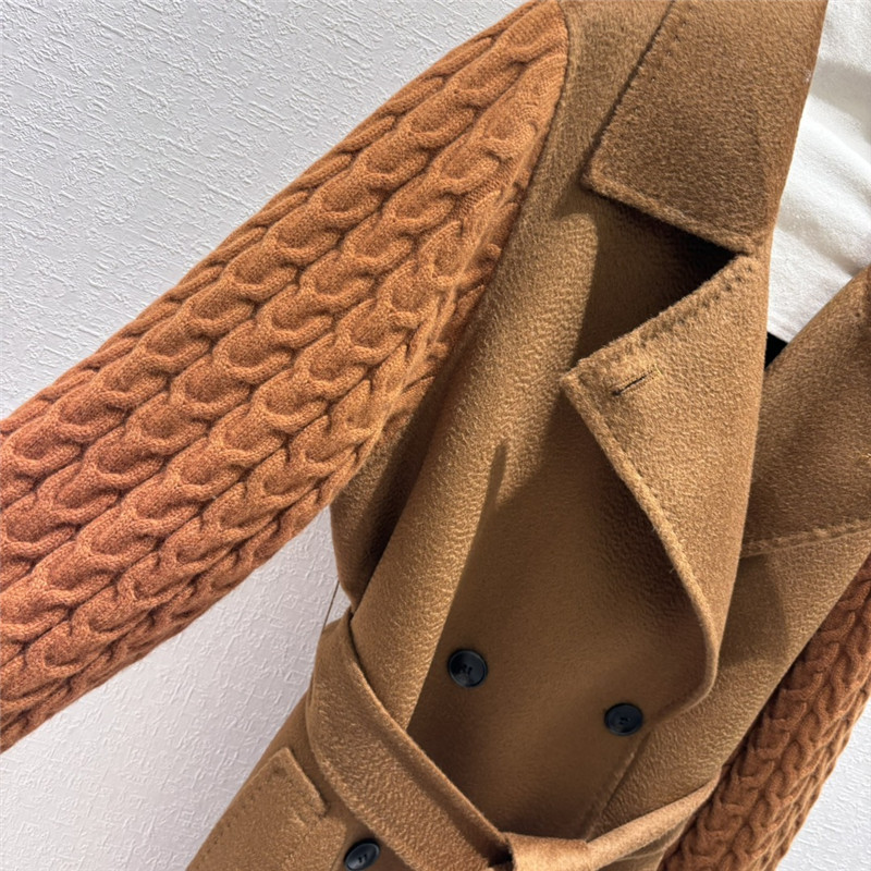 Vanitoo long cashmere wool long coat