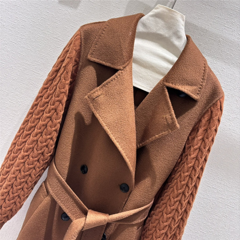 Vanitoo long cashmere wool long coat