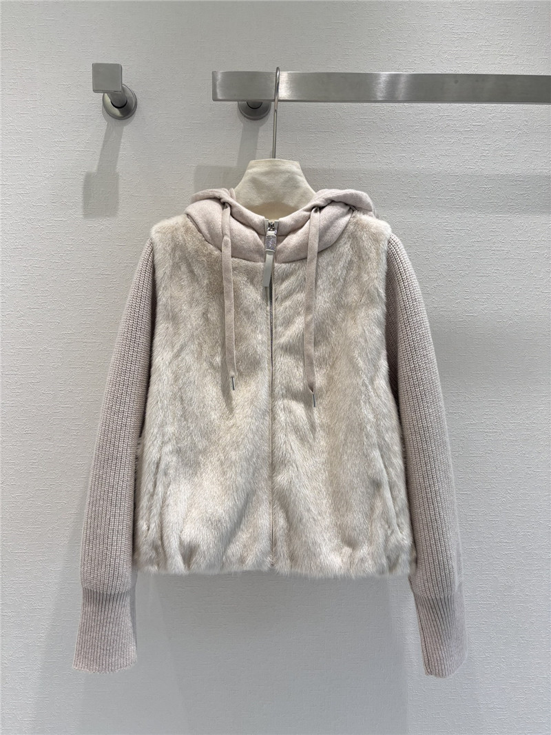 L0r0 P1ana mink cashmere coat