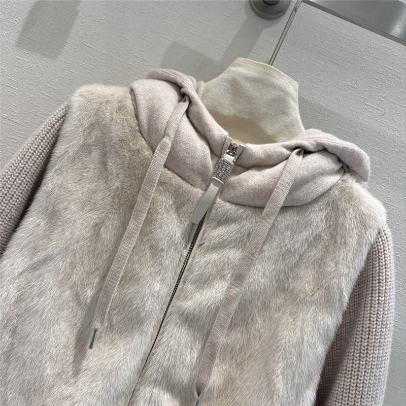 L0r0 P1ana mink cashmere coat