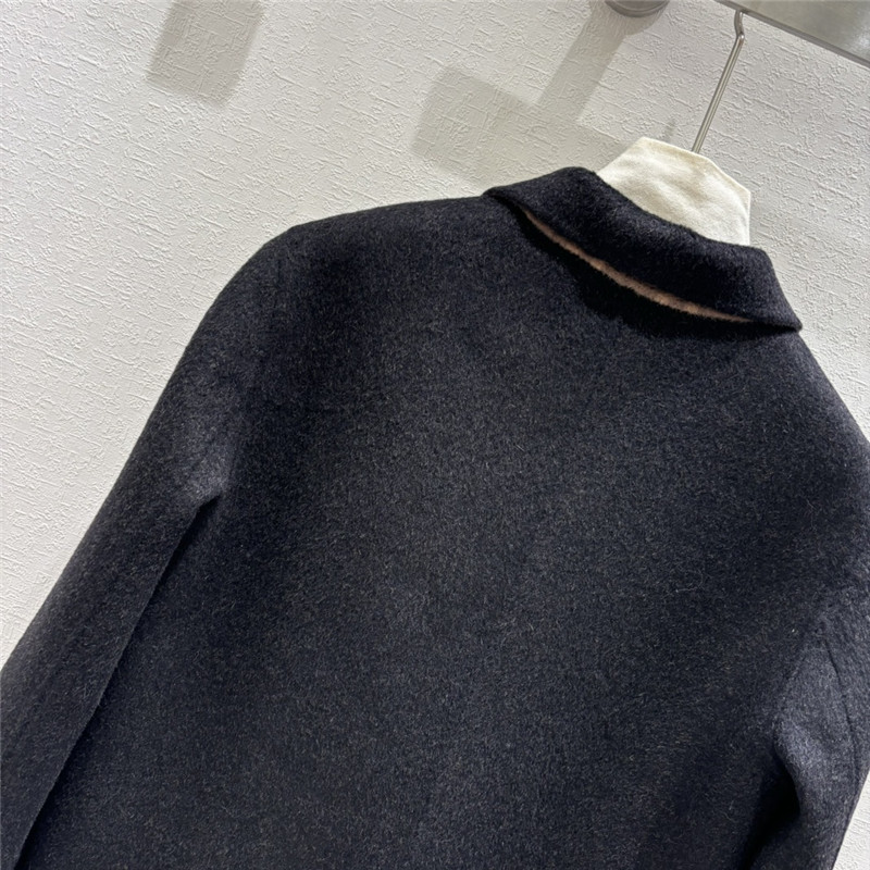 F**di lapel mink coat