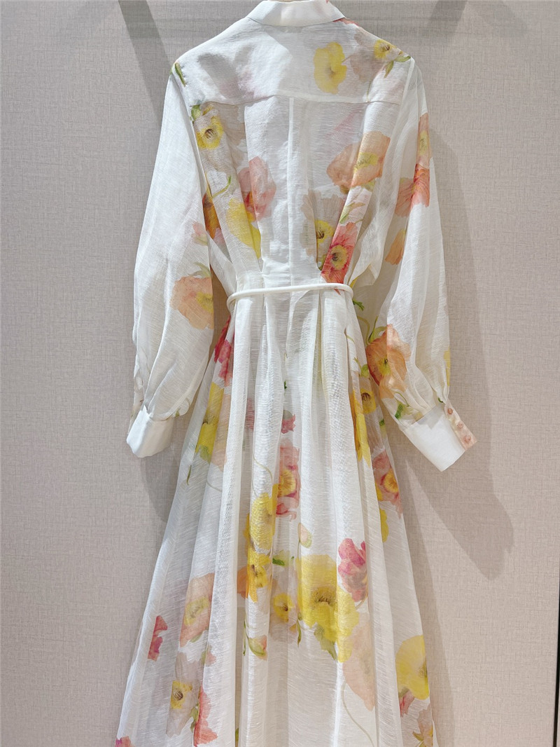 zimm shirt jacket balloon sleeve dress