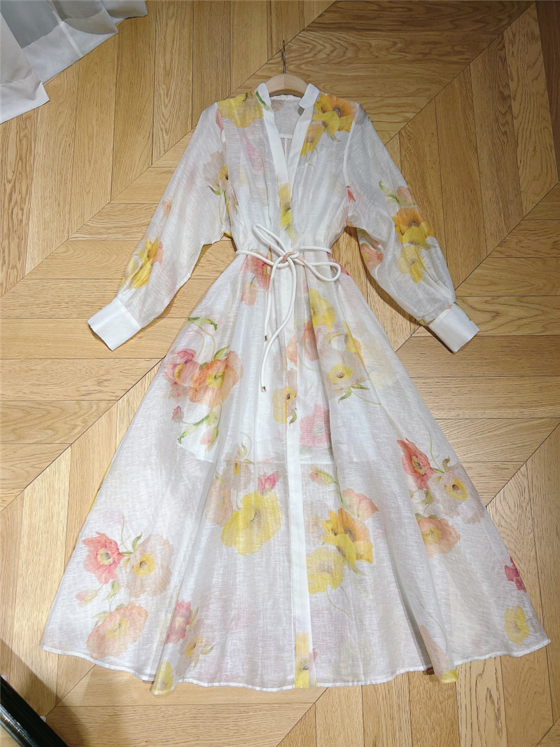 zimm shirt jacket balloon sleeve dress