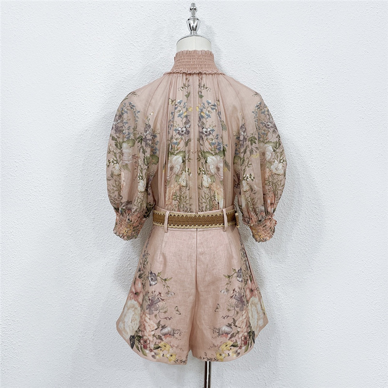 zimm short sleeve top suit